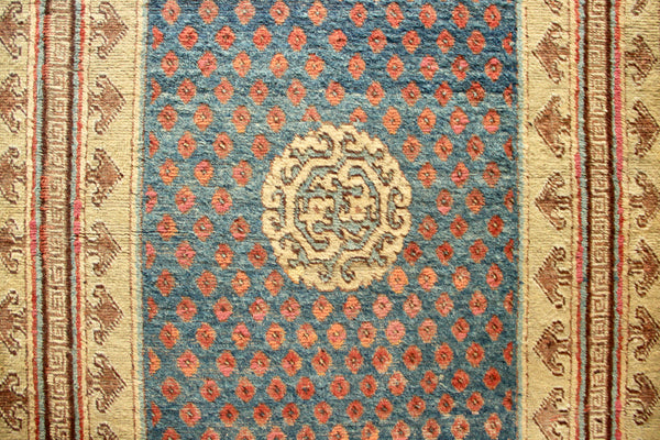 18th Century Khotan Carpet 151 x 338cm / 5'0" x 10'10"