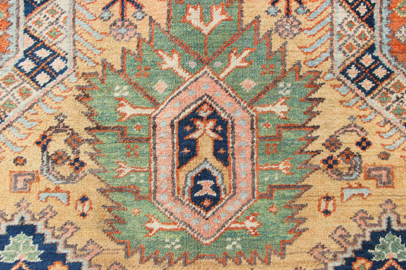 Antique Heriz Carpet, Yellow Ground 165 x 238cm / 5'4" x 7'9"