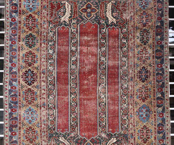 18th Century Ottoman Prayer Rug 5'3" x 7'1" / 159 x 216cm