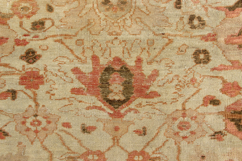 Antique Ziegler & Co Carpet, Ivory 434 x 550cm / 14'4" x 18'0"