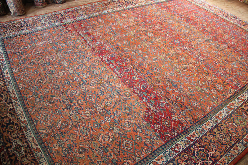 Antique Malayer Carpet 307 x 418cm / 10'1" x 13'8"