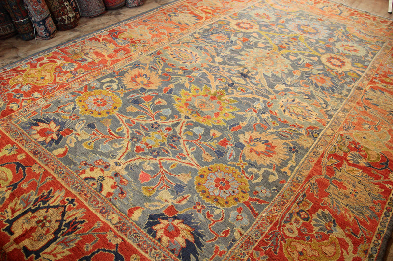 Antique Ziegler and Co Carpet 290 x 486cm / 9'6" x 16'0"