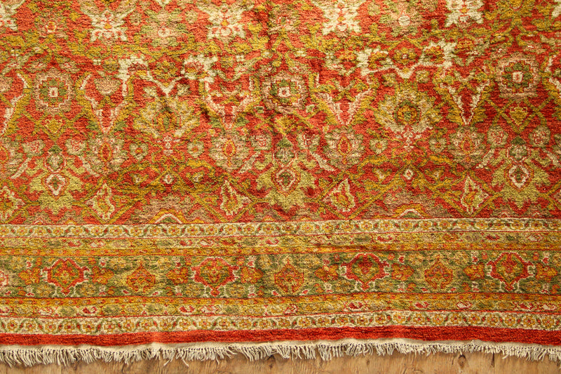 Antique Ziegler & Co Small, Square Carpet 239 x 244cm / 7'10" x 8'0"