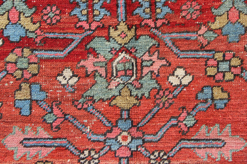 Antique Heriz Carpet 242 x 337cm
