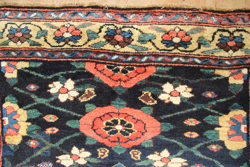 Antique Kurdish Mina Khani Runner131/141 x 411cm - 4'4"/4'7" x 13'6"