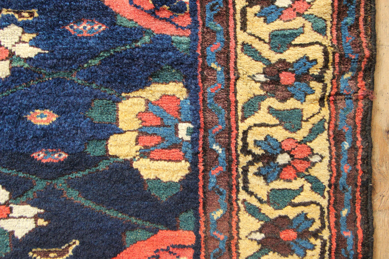 Antique Kurdish Mina Khani Runner131/141 x 411cm - 4'4"/4'7" x 13'6"