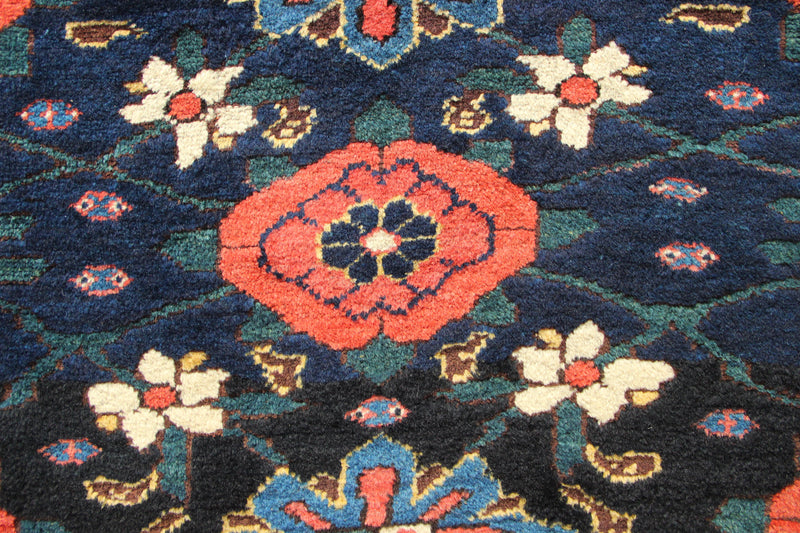 Antique Kurdish Mina Khani Runner131/141 x 411cm - 4'4"/4'7" x 13'6"