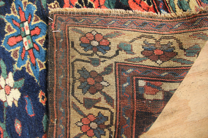 Antique Kurdish Mina Khani Runner131/141 x 411cm - 4'4"/4'7" x 13'6"