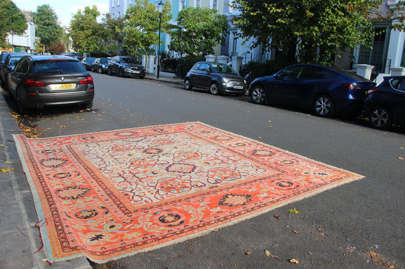 Antique Ziegler & Co Carpet 389 x 413cm / 12'9" x 13'2"