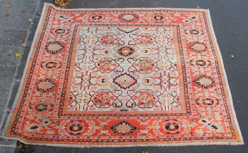 Antique Ziegler & Co Carpet 389 x 413cm / 12'9" x 13'2"