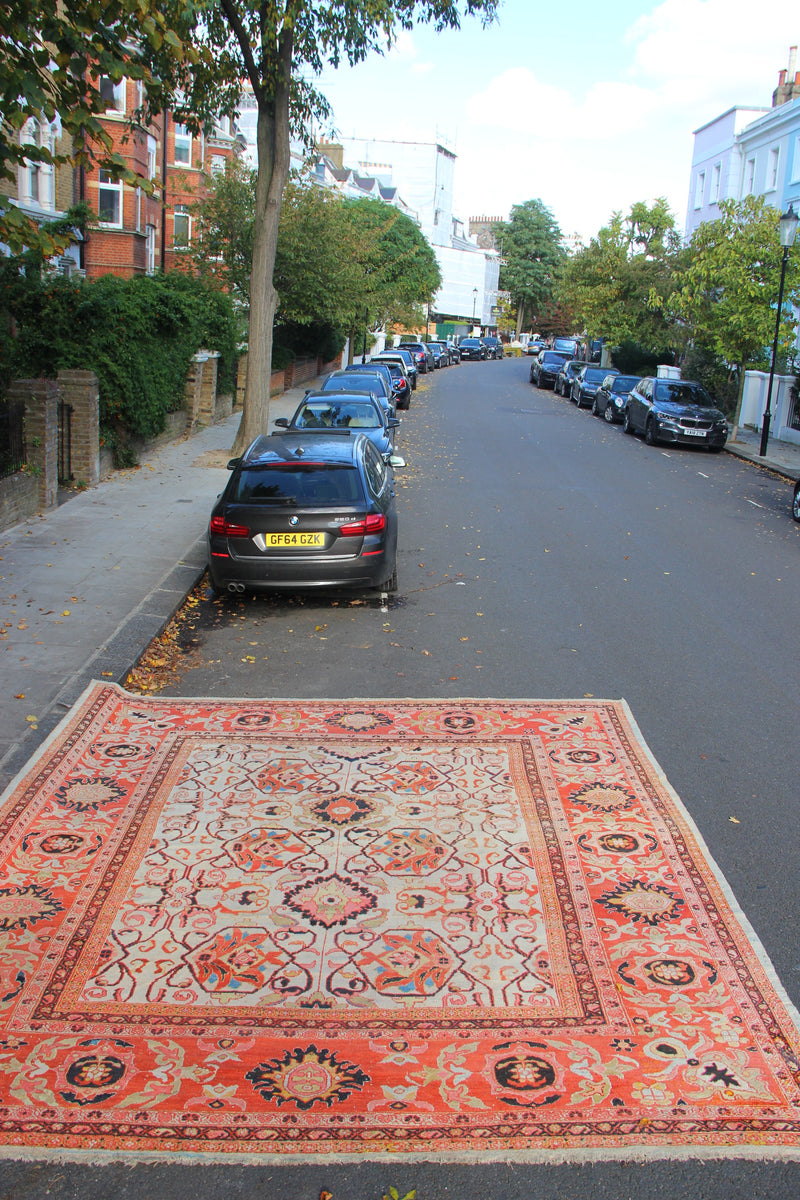 Antique Ziegler & Co Carpet 389 x 413cm / 12'9" x 13'2"