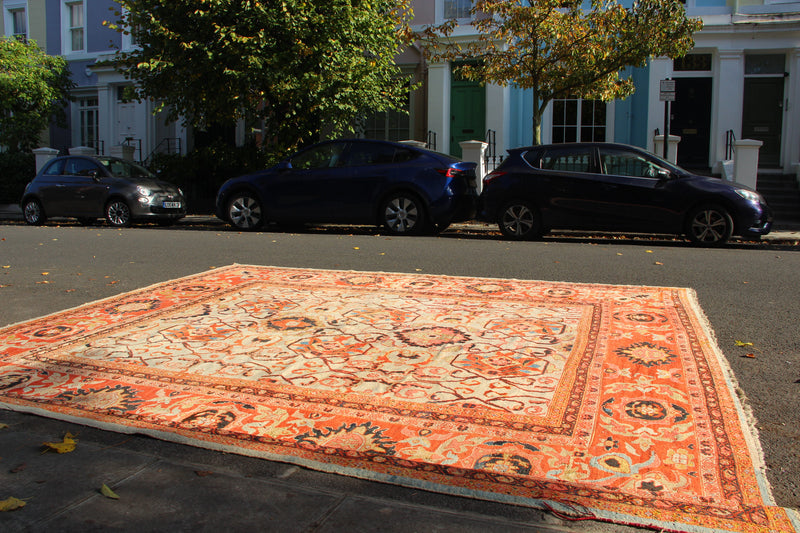 Antique Ziegler & Co Carpet 389 x 413cm / 12'9" x 13'2"