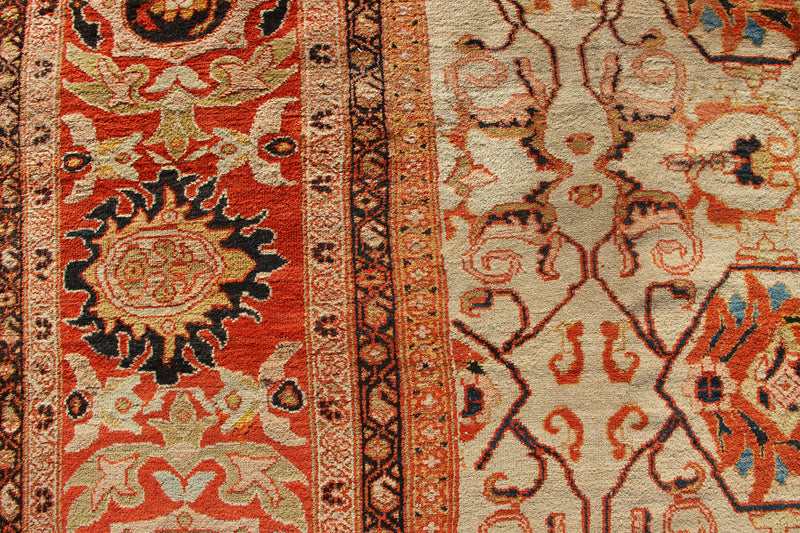 Antique Ziegler & Co Carpet 389 x 413cm / 12'9" x 13'2"