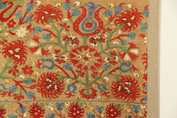 17th/18th century Skyros Embroidery, Greek Islands 70 x 35cm / 2'4" x 1'2"