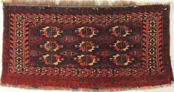 Antique Yomud Mafrash 92 x 45cm / 3'0" x 1'6"