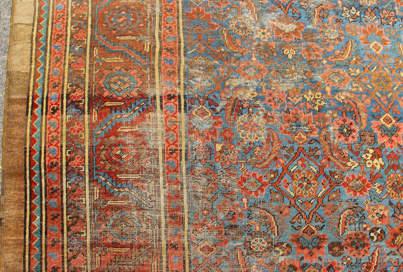 Antique Bakshiash Carpet Sky Blue 303 x 397cm / 9'11" x 13'0"