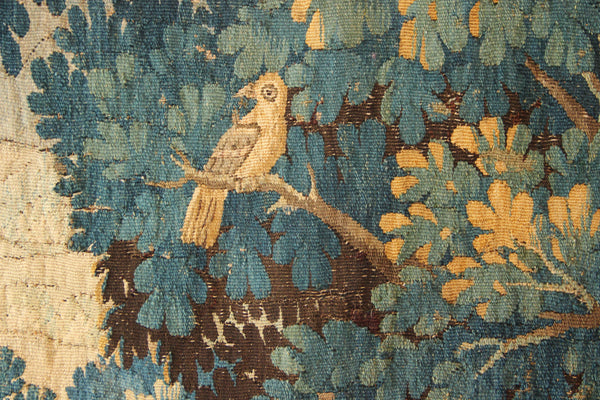 18th Century Flemish Verdure Tapestry 153 x 289cm / 5'0" x 9'6"