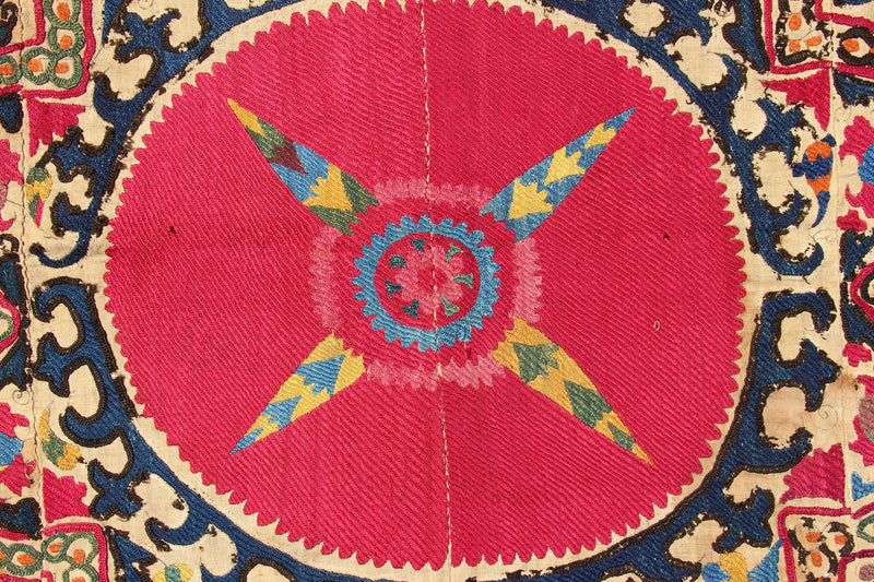 Antique Tashkent Suzani 184 x 282cm / 6'4" x 9'6"
