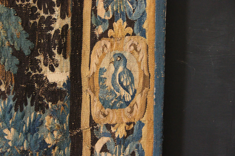 17/18th Century Verdure Tapestry Possibly Audenarde 9'5" x 8'2" / 287 x 250cm