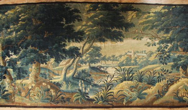 18th Century Very Large Verdure Tapestry 7'3" x 14'6" / 223 x 442cm