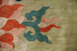 17/18th century Chinese Silk Kesi 64 x 53cm / 2'1" x 1'9"