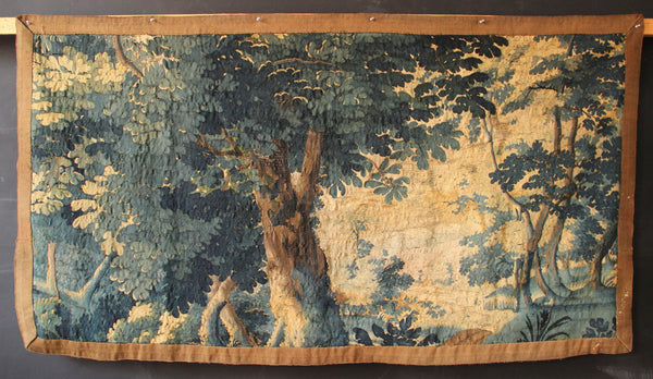 18th Century Flemish Verdue Tapestry 5'7" x 3'1" / 169 x 93cm