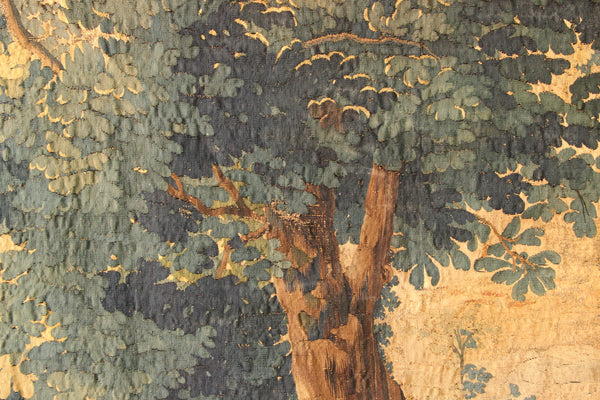 18th Century Flemish Verdue Tapestry 5'7" x 3'1" / 169 x 93cm