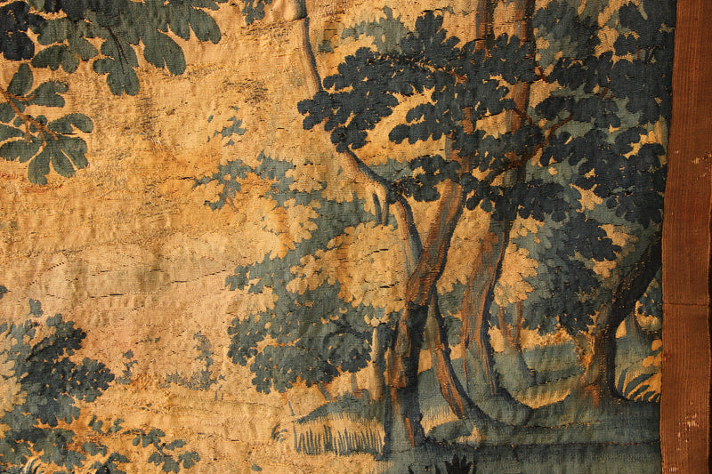 18th Century Flemish Verdue Tapestry 5'7" x 3'1" / 169 x 93cm