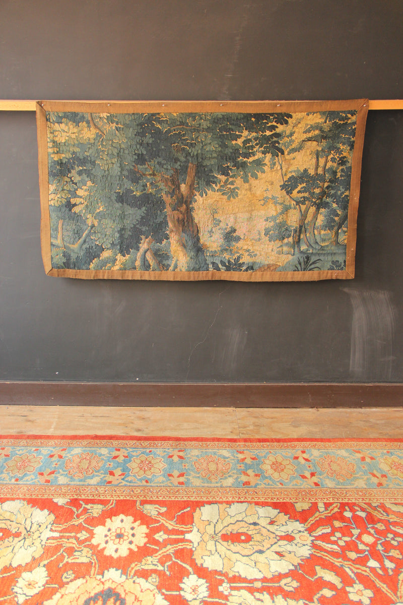18th Century Flemish Verdue Tapestry 5'7" x 3'1" / 169 x 93cm