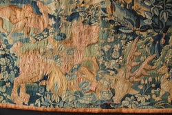 16th Century Tapestry With Fantastic Beasts, Northern France, 6'6" x 6'2" / 197 x 188cm
