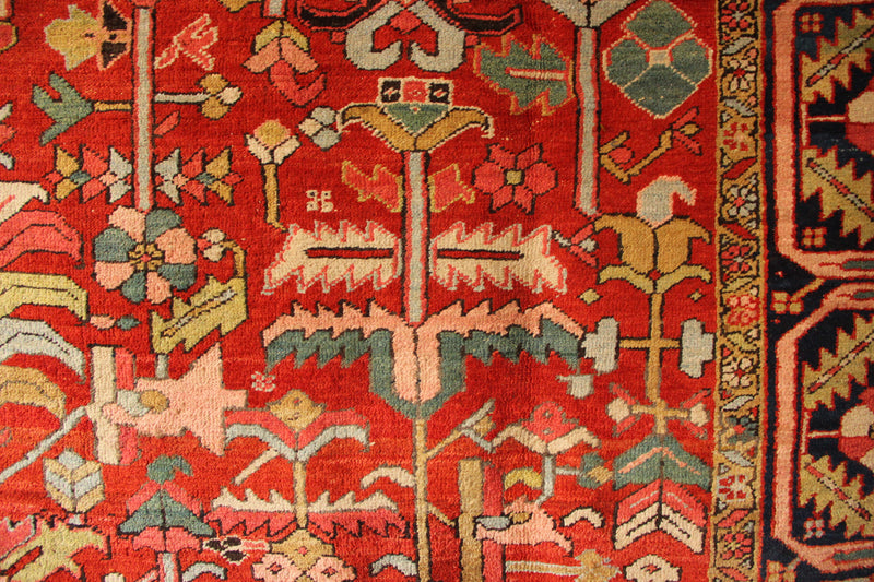 Antique Heriz Carpet Allover Design 9'4" x 14'4" / 286 x 419cm