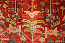 Antique Heriz Carpet Allover Design 9'4" x 14'4" / 286 x 419cm