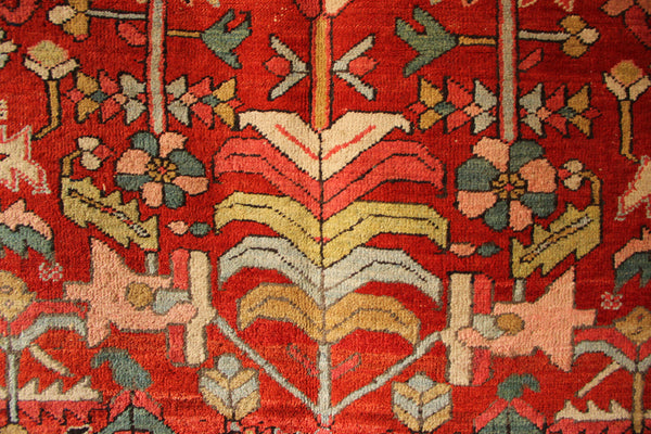 Antique Heriz Carpet Allover Design 9'4" x 14'4" / 286 x 419cm