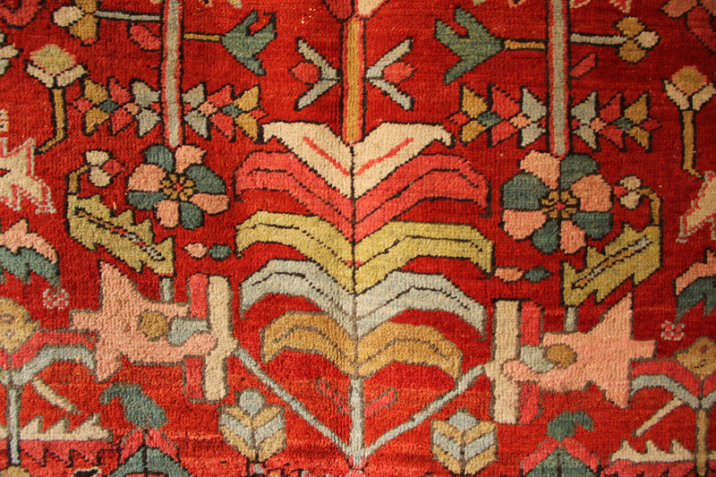 Antique Heriz Carpet Allover Design 9'4" x 14'4" / 286 x 419cm