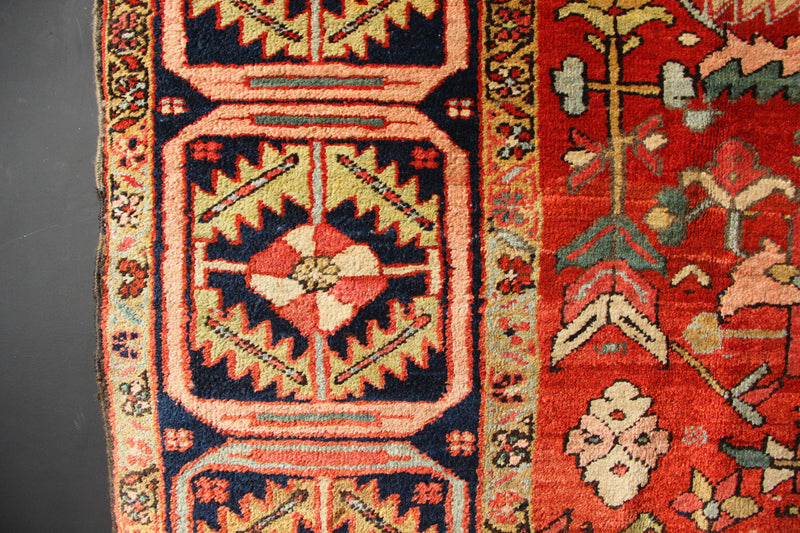 Antique Heriz Carpet Allover Design 9'4" x 14'4" / 286 x 419cm