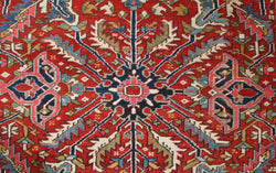 Antique Heriz Carpet 239 x 333cm / 7'10" x 10'11"