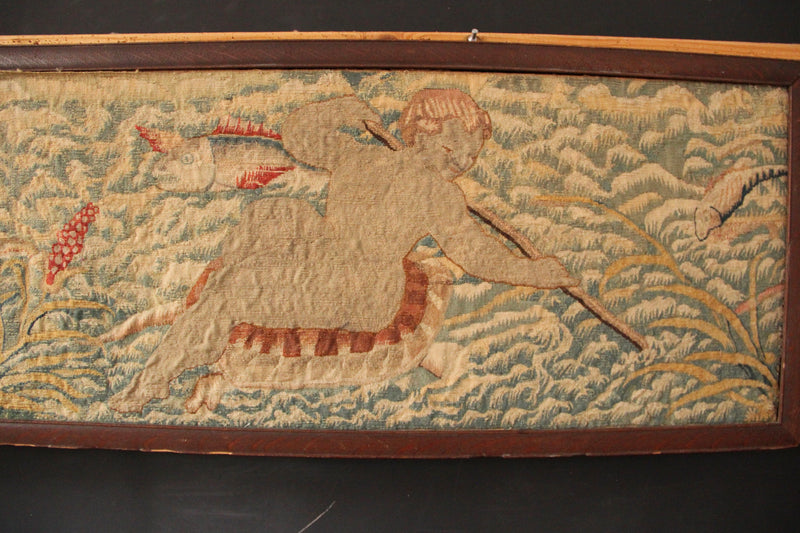 17/18th Century Flemish Tapestry 1'3" x 7'0" / 38 x 214cm