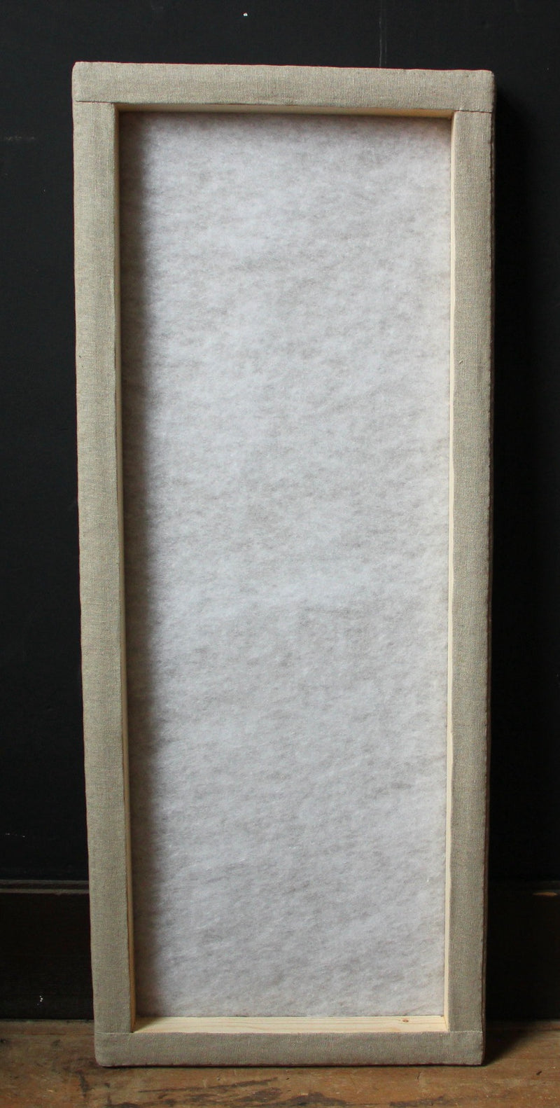 Antique Nurata Suzani Fragment, Mounted, 39 x 95cm / 1'3" x 3'1"