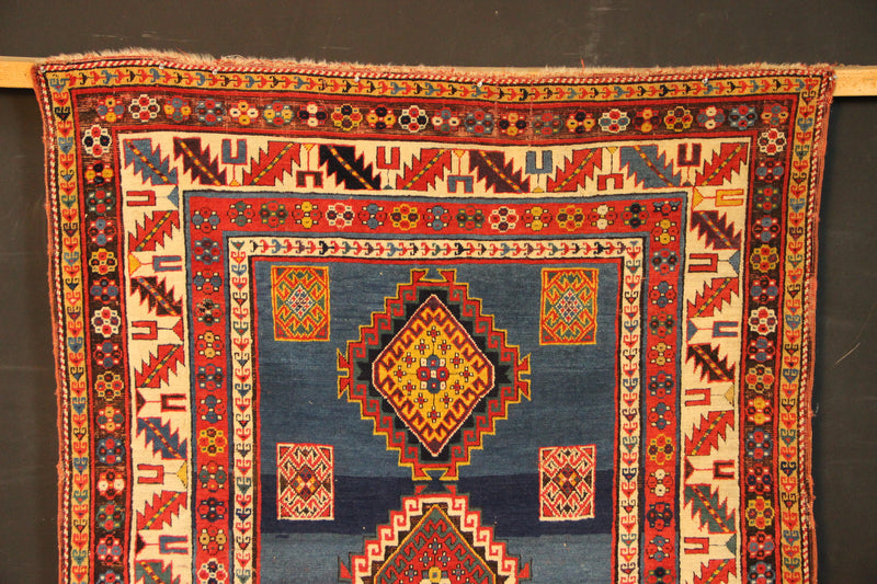 Antique Fine Kazak 130 x 265cm / 4'3" x 8'8"