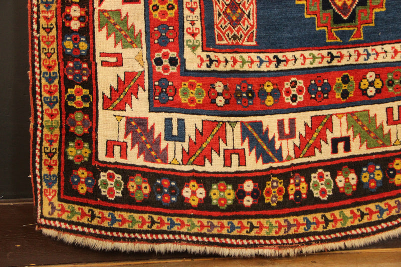 Antique Fine Kazak 130 x 265cm / 4'3" x 8'8"