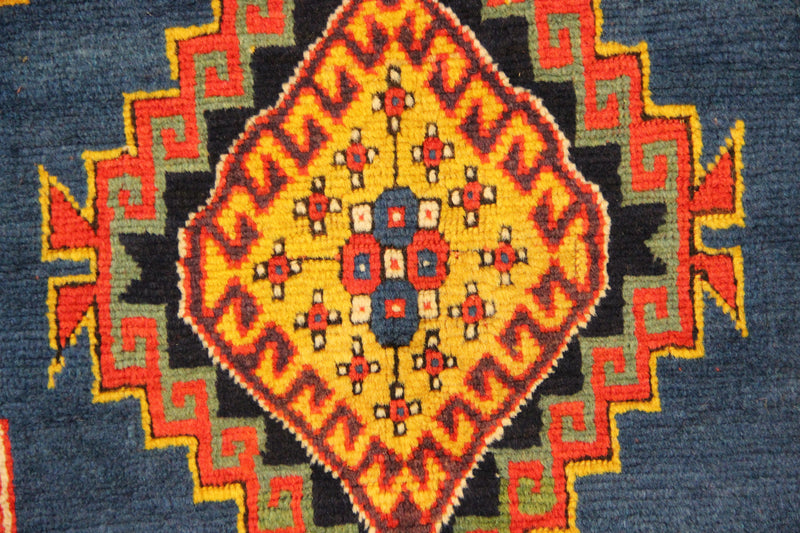 Antique Fine Kazak 130 x 265cm / 4'3" x 8'8"