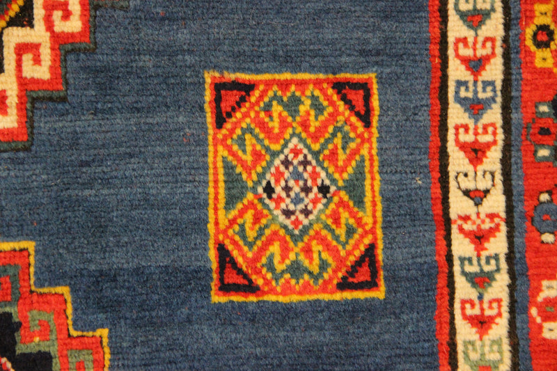 Antique Fine Kazak 130 x 265cm / 4'3" x 8'8"