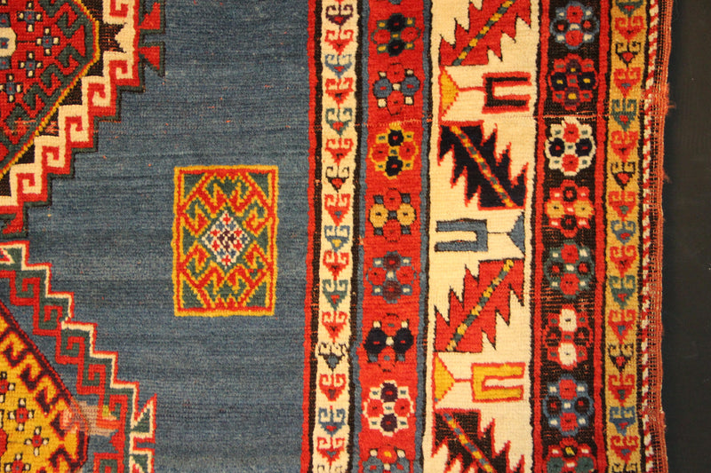 Antique Fine Kazak 130 x 265cm / 4'3" x 8'8"