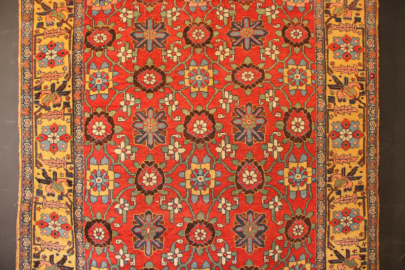 Antique Bidjar Mina Khani 145 x 274cm/ 4'9" x 9'0"