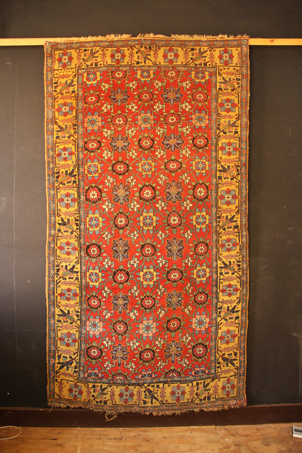 Antique Bidjar Mina Khani 145 x 274cm/ 4'9" x 9'0"