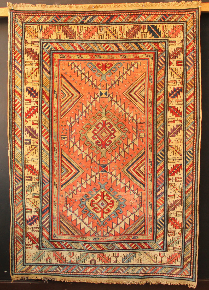 Antique Shirvan Rug 101 x 145cm / 3'4" x 4'9"