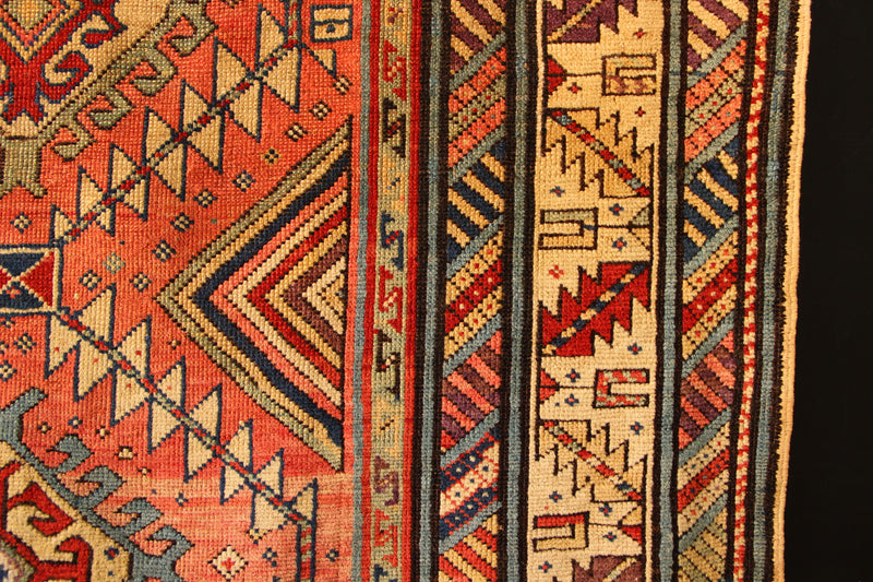 Antique Shirvan Rug 101 x 145cm / 3'4" x 4'9"