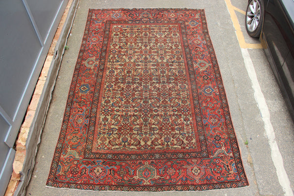 Late 19th century Small Feregahn Carpet 210 x 320cm / 6'10" x 10'6"