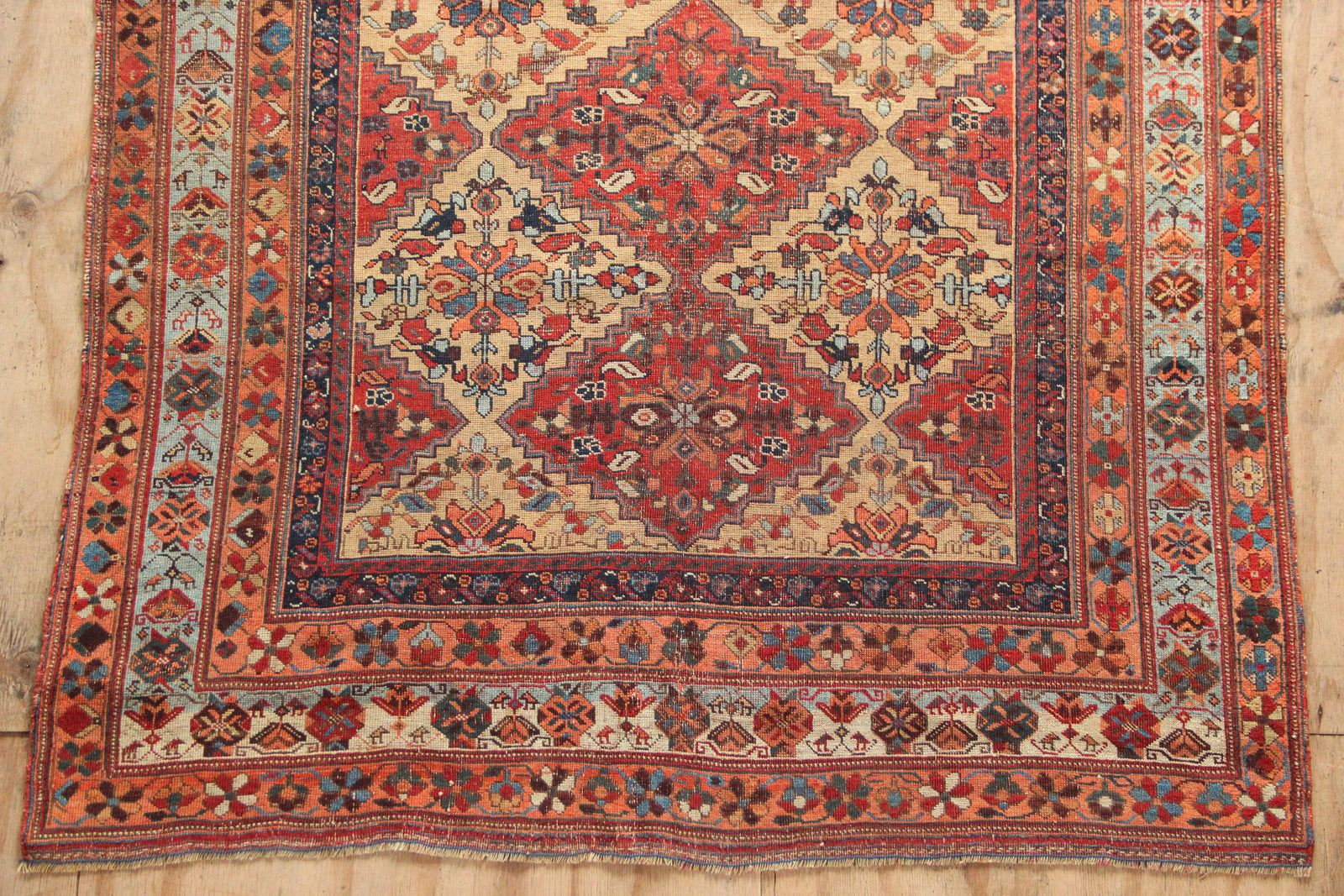 ラグ・カーペット Antique afshar rug Antique Afshar Rug, Worn 159 x 245cm / 5'3