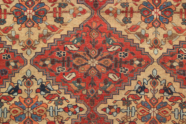 Antique Afshar Rug, Worn 159 x 245cm / 5'3" x 8'0"